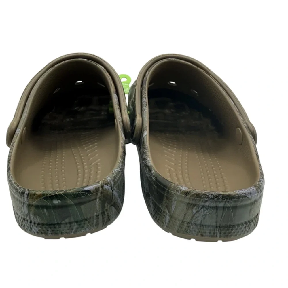 Crocs Baya Realtree APX Edge Camo Clogs Unisex M7 W9 Slip On Shoes New